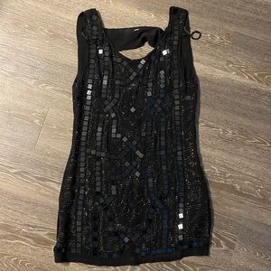 Shimmery Statement Dress